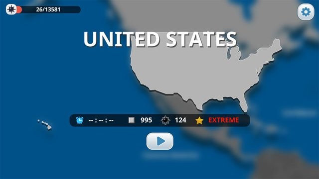 Dò mìn trên bản đồ thế giới