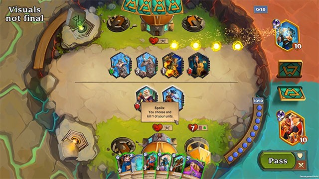 Thu thập thẻ bài để tạo cỗ bài mạnh