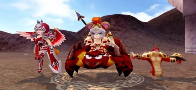 Cưỡi thú đi khắp bản đồ rộng lớn để làm nhiệm vụ