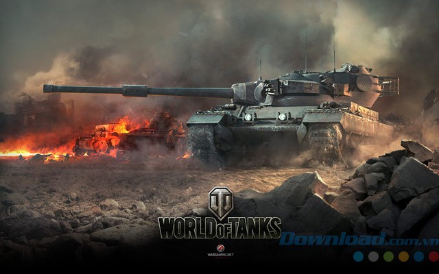 Giao diện game World of Tanks