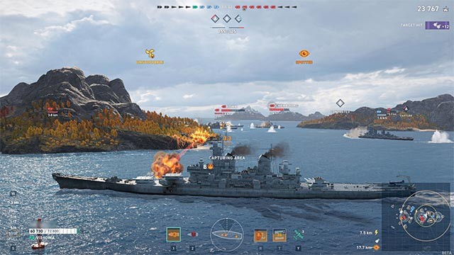 World of Warships: Legends là game chiến thuật chiến tranh trên biển miễn phí