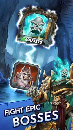 Chiến đấu với boss khổng lồ