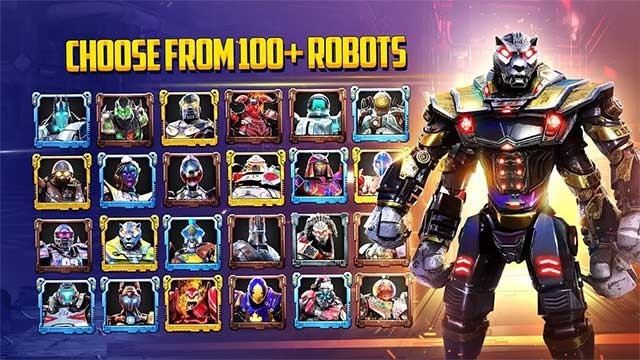 World Robot Boxing 2 sẽ cung cấp vô số người máy với nhiều đặc điểm khác nhau