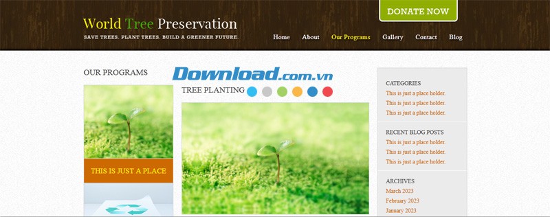 Phần Our Programs