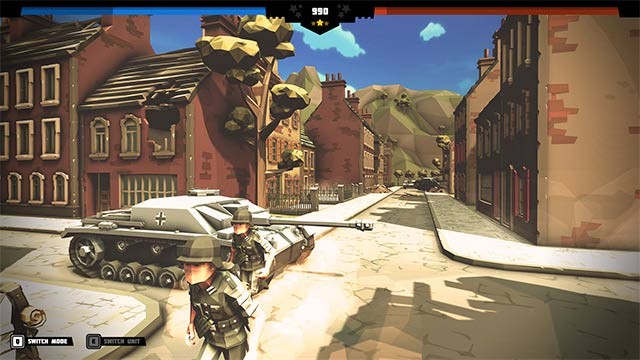 Chỉ huy lính bộ binh, xe tăng, trực thăng... linh hoạt trên chiến trường rộng lớn