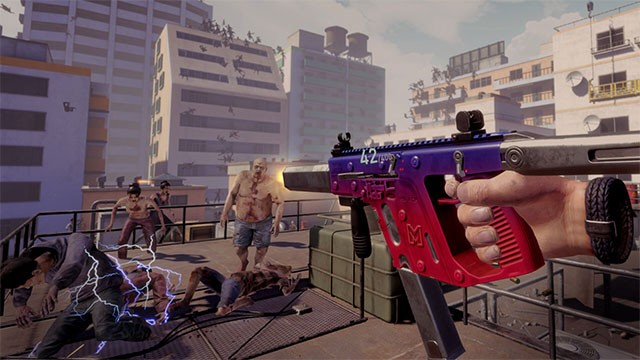 Chiến đấu cùng đồng đội trong những thành phố bị bầy zombie chiếm đóng