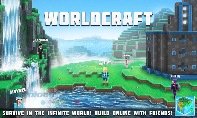 Tìm ra nhiều cách sống sót tốt nhất trong game sinh tồn Worldcraft