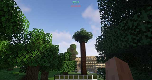 Sau khi cài đặt bản Mod này, người chơi sẽ được cấp một bộ đếm thời gian / đồng hồ số