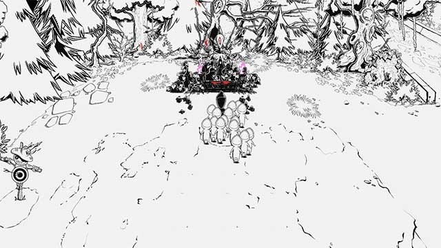 Các trận chiến diễn ra bằng cách quản lý các thành viên và nghi lễ