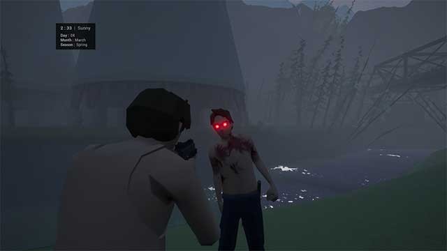 Hãy thu thập vũ khí để đối mặt với thây ma và tìm các vật dụng để sinh tồn