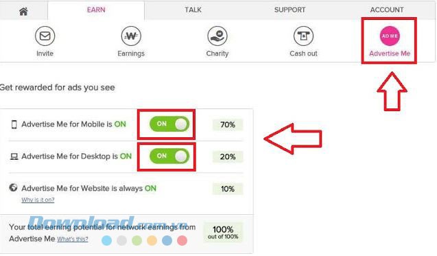 Kiếm tiền bằng WowApp