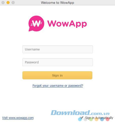 Đăng nhập và bắt đầu sử dụng