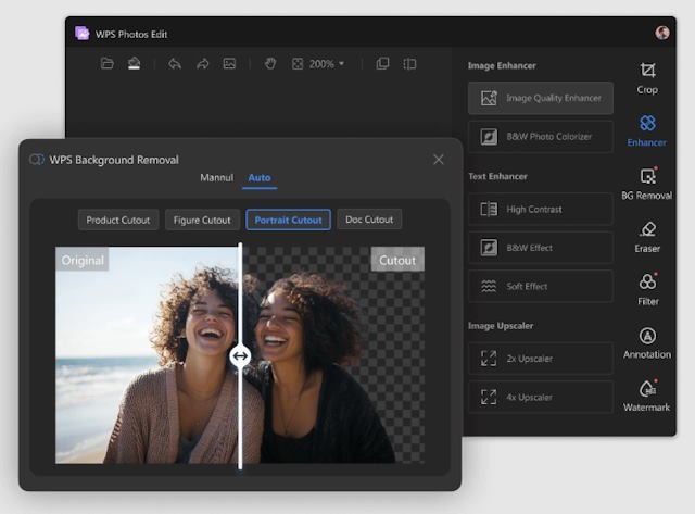 Loại bỏ phông nền bằng AI