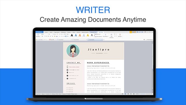 Soạn thảo văn bản với WPS Office Free