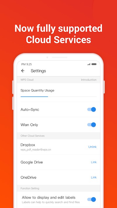WPS PDF Reader & Viewer cho Android