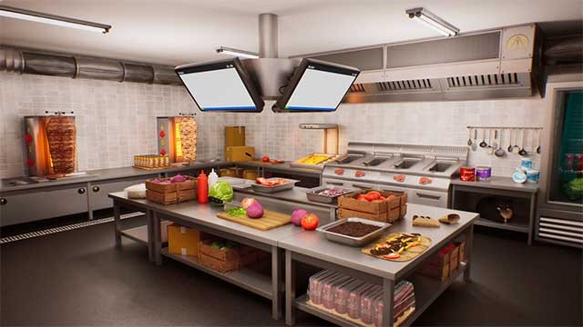 Hợp tác với bạn bè để điều hành một căn bếp tấp nập