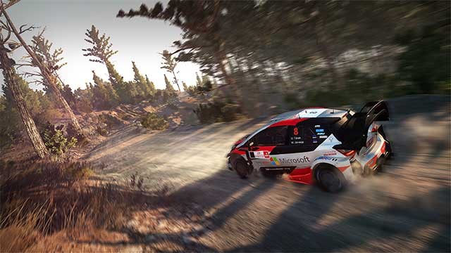WRC 8 là game đua xe chính thức của giải World Rally Championship 2019