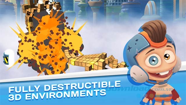 Môi trường 3D có thể phá hủy hoàn toàn