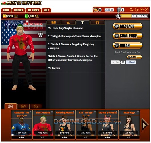 Wrestler: Unstoppable