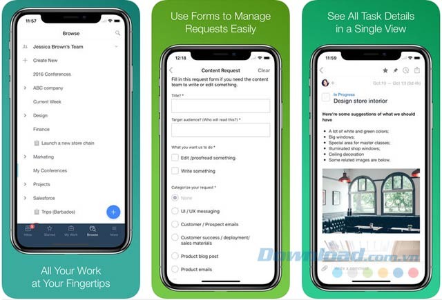 Ứng dụng quản lý dự án hiệu quả