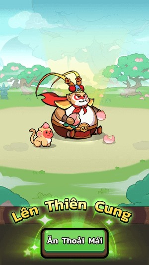 Lên thiên cung ăn thoải mái