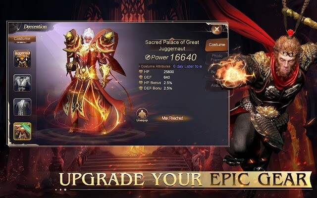 Nâng cấp trang thiết bị của bạn