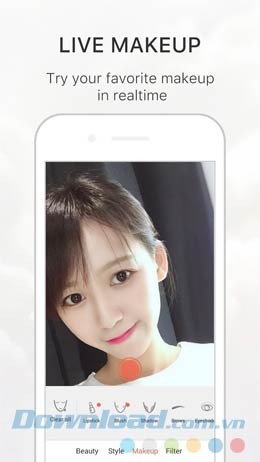 Trang điểm trực tiếp