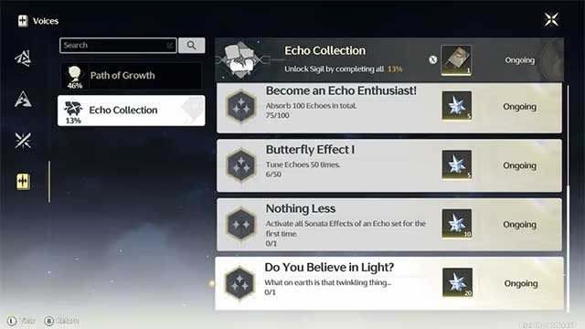 Wuthering Waves: Hướng dẫn mở khóa thành tích \"Do You Believe in Light\"