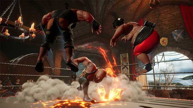 WWE 2K Battlegrounds là game đấu vật đỉnh cao cho PC