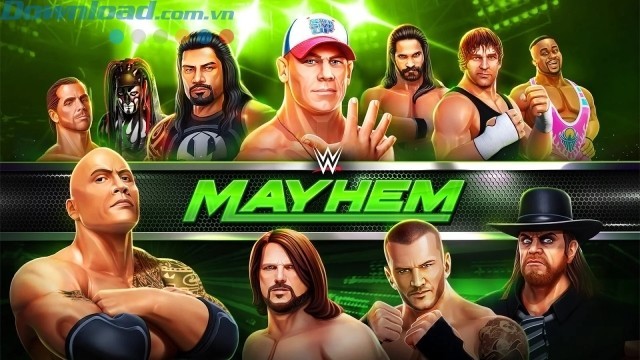 Chơi game trong vai các đô vật lừng danh thế giới