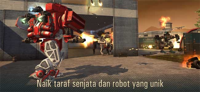Lối chơi game WWR: World of Warfare Robots cho Mac