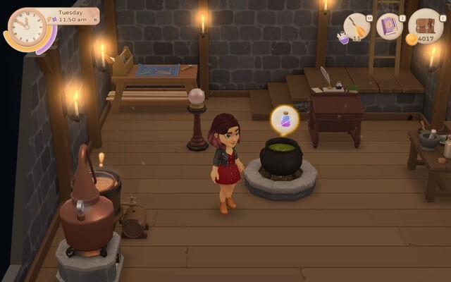 Điều chế thuốc phù thủy