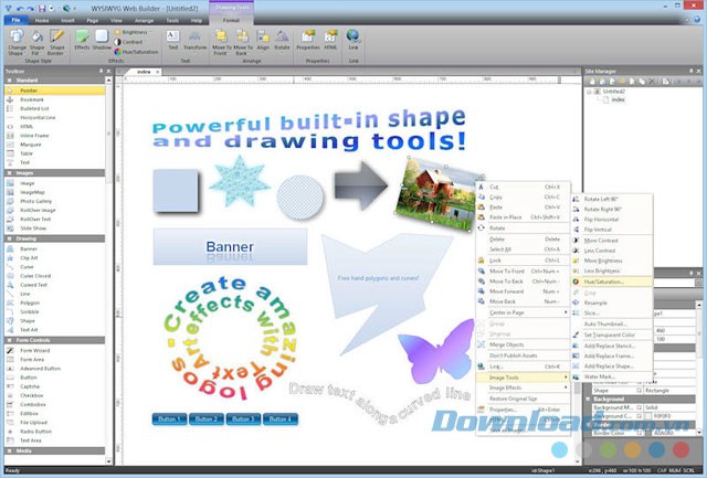 Công cụ tạo web đơn giản