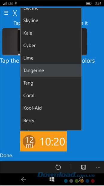 X Band mang đến nhiều kiểu theme