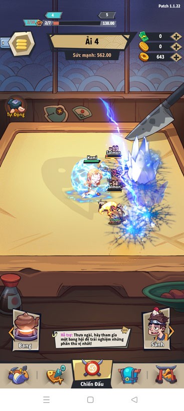 Hiệu ứng chiến đấu đẹp mắt