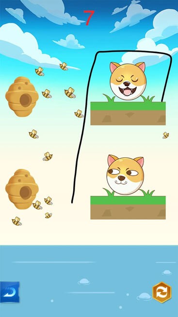 Game trí tuệ bảo vệ chú chó