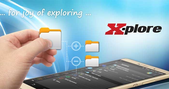 X-plore File Manager cho Android là ứng dụng quản lý file dành cho di động