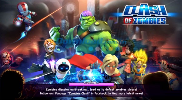 X-War: Clash of Zombies cho iOS