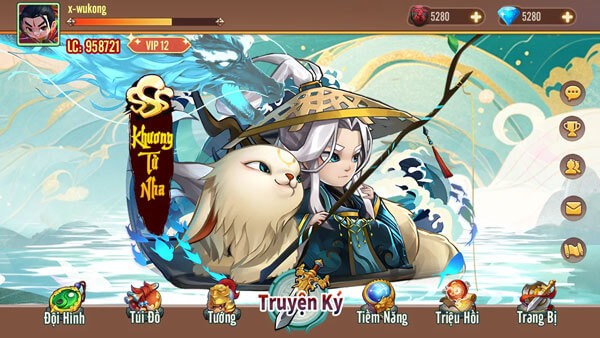 Game đấu tướng chiến thuật được lấy chủ đề từ thần thoại Trung Quốc cổ đại