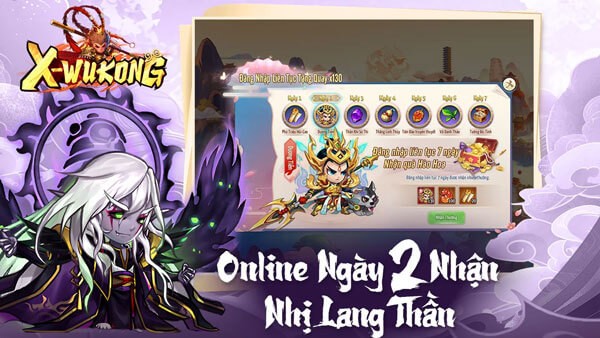 Online 2 ngày nhận Nhị Lang Thần