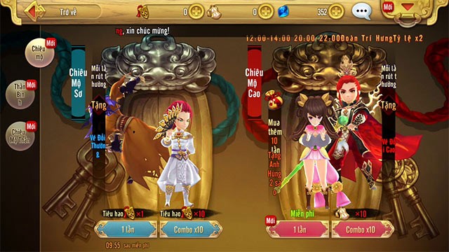 Chơi game Xạ Điêu Quần Hiệp Truyện 3D