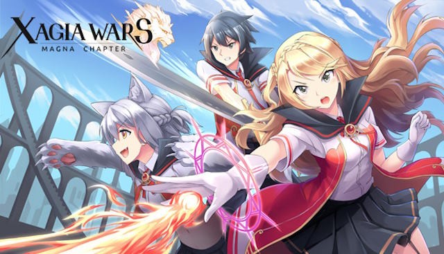 Xagia Wars là game visual novel chủ đề thế giới phép thuật