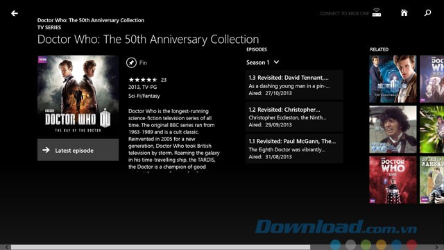 Xem phim Xbox One trên Windows 8