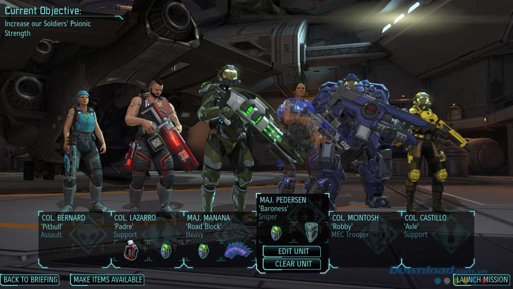 Nhóm chiến binh XCOM và các thử thách mới