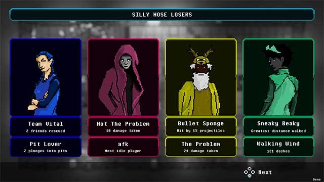 Đồng đội của bạn chỉ có thể gây sát thương cho quái vật có màu sắc giống họ