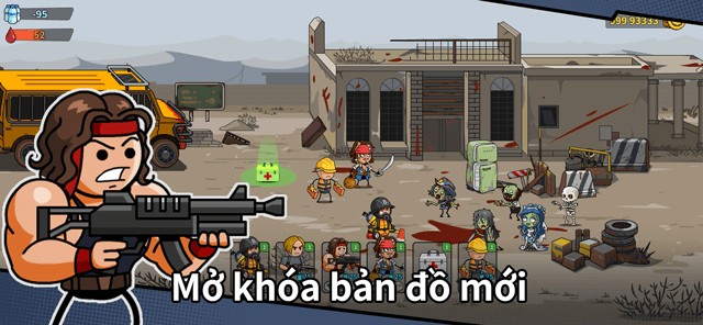 Chiến thắng và mở khóa nhiều bản đồ mới