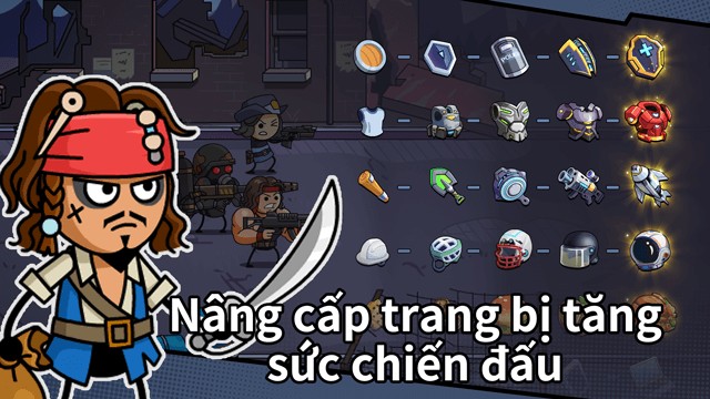 Nâng cấp trang bị tăng sức chiến đấu