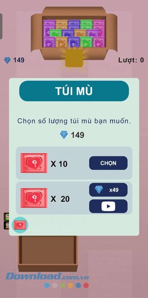 Chọn số túi mù