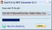 Xed FLV to MP3 Converter 1.1 - Download