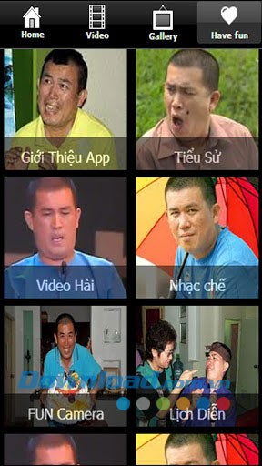 Xem hài Nhật Cường for Android